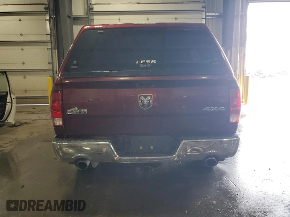 2017 Ram 1500 Big Horn with VIN 3C6RR7LT2HG689307, listed as a Copart auction lot 59586355 with 190,855 mi miles and Salvage title. Bid and sale history available at DreamBid. Image 6.