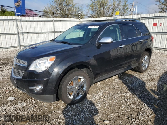 2015 Chevrolet Equinox LTZ with VIN 2GNALDEK0F6319676, listed as a Copart auction lot 52823615 with 166,455 mi miles and Clean Title. Bid and sale history available at carsss.com. Image 1.
