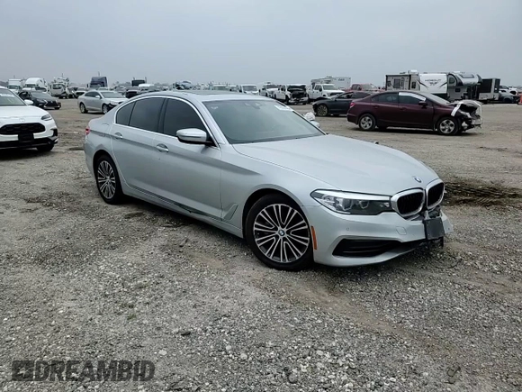 2020 BMW 5 Series 530i with VIN WBAJR3C06LCD05447, listed as a Copart auction lot 49008885 with Not Provided miles and Salvage Title. Bid and sale history available at DreamBid. Image 10.