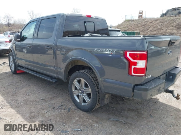 2018 Ford F-150 XL z VIN 1FTEW1EG7JFD52734, wystawiony jako IAAI lot #42104352 z przebiegiem 68 614 mil mil oraz . Historia ofert i sprzedaży dostępna na DreamBid. Obrazek 3.