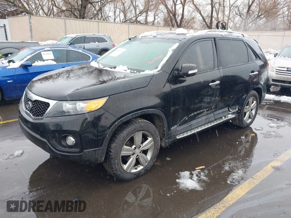 2012 Kia Sorento EX with VIN 5XYKUDA2XCG301636, listed as a IAAI auction lot 41619793 with 220,692 mi miles. Bid and sale history available at carsss.com. Image 17.