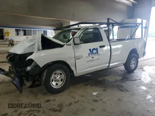 2019 Ram 1500 Tradesman z VIN 3C6JR6DGXKG583297, wystawiony jako Copart lot #58822015 z przebiegiem Nie podano mil oraz Szkoda całkowita • Salvage title. Historia ofert i sprzedaży dostępna na DreamBid. Obrazek 1.