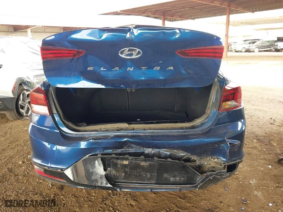 2020 Hyundai Elantra Value Edition with VIN 5NPD84LF5LH561643, listed as a IAAI auction lot 41809061 with 88,270 mi miles. Bid and sale history available at carsss.com. Image 16.