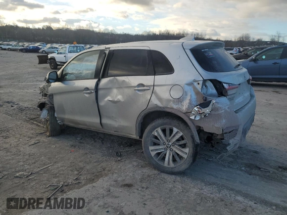 2020 Mitsubishi Outlander Sport ES 2.0 with VIN JA4AR3AU4LU005089, listed as a Copart auction lot 41668295 with 0 mi miles and Salvage Title. Bid and sale history available at carsss.com. Image 2.