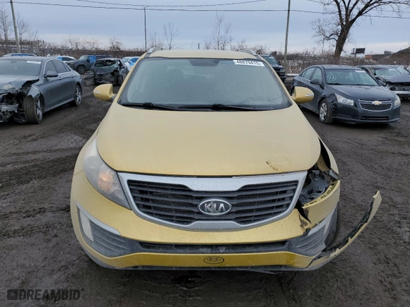 2012 Kia Sportage LX with VIN KNDPBCA2XC7322179, listed as a Copart auction lot 48879415 with 209,451 mi miles and Salvage Title. Bid and sale history available at carsss.com. Image 5.