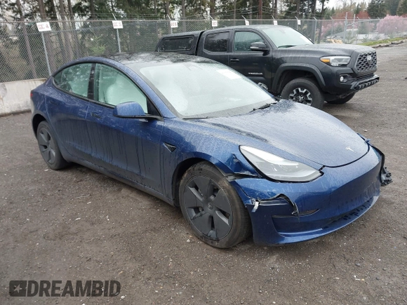2023 Tesla Model 3 Long Range with VIN 5YJ3E1EB5PF704463, listed as a IAAI auction lot 41916627 with 14,305 mi miles and . Bid and sale history available at DreamBid. Image 13.