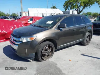 2011 Ford Edge Limited with VIN 2FMDK3KC7BBA35555, listed as a IAAI auction lot 41809606 with 179,822 mi miles. Bid and sale history available at carsss.com. Image 2.