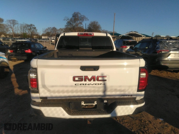 2023 GMC Canyon 4WD AT4 with VIN 1GTP6DEK0P1260420, listed as a IAAI auction lot 41864560 with 1 mi miles. Bid and sale history available at carsss.com. Image 16.