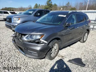 2019 Nissan Rogue SL with VIN 5N1AT2MT9KC702715, listed as a Copart auction lot 47411585 with 140,274 mi miles and Salvage Title. Bid and sale history available at carsss.com. Image 1.