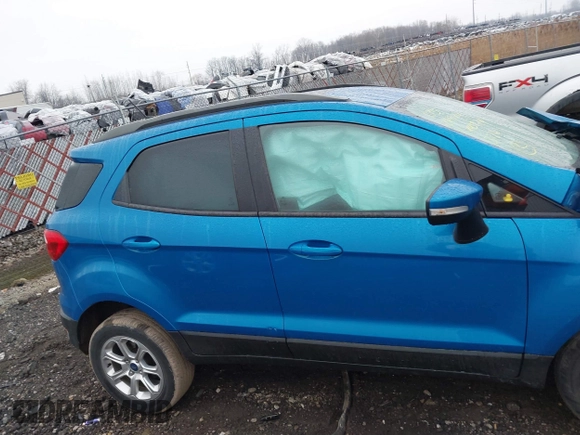 2019 Ford EcoSport SE with VIN MAJ3S2GE9KC303726, listed as a IAAI auction lot 41184694 with 61,468 mi miles and . Bid and sale history available at DreamBid. Image 14.