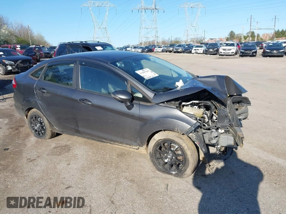 2015 Ford Fiesta SE with VIN 3FADP4BJ1FM128656, listed as a IAAI auction lot 41987997 with 106,588 mi miles. Bid and sale history available at carsss.com. Image 12.