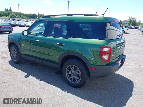 2024 Ford Bronco Sport Big Bend with VIN 3FMCR9B63RRF19657, listed as a IAAI auction lot 42659234 with 7,824 mi miles and . Bid and sale history available at DreamBid. Image 3.