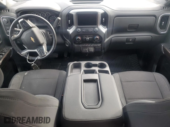 2019 Chevrolet Silverado 1500 LT with VIN 1GCRWCED1KZ246332, listed as a Copart auction lot 85464084 with 65,389 mi miles and Salvage Title. Bid and sale history available at DreamBid. Image 8.