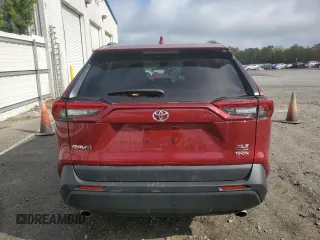 2023 Toyota RAV4 XLE with VIN 2T3W1RFVXPW275072, listed as a Copart auction lot 51076625 with 17,741 mi miles and Salvage Title. Bid and sale history available at carsss.com. Image 6.
