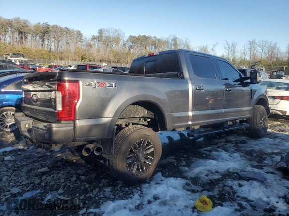2019 Ford F-350 XL with VIN 1FT8W3BT9KEE19500, listed as a Copart auction lot 41620365 with 83,883 mi miles and Salvage Title. Bid and sale history available at DreamBid. Image 3.