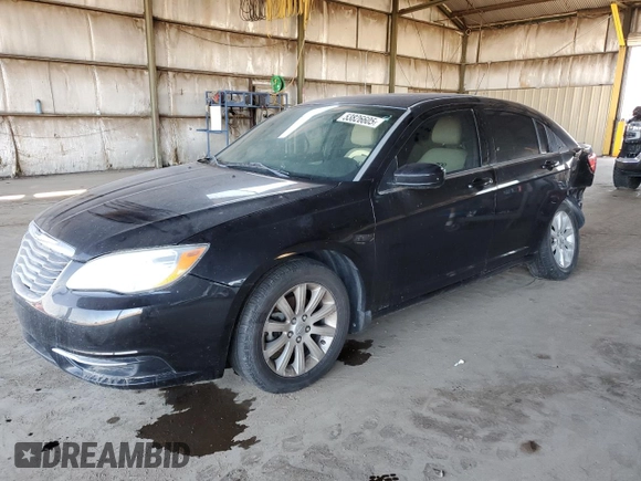 2011 Chrysler 200 Touring with VIN 1C3BC1FB9BN531125, listed as a Copart auction lot 53826605 with 40,379 mi miles and Salvage Title. Bid and sale history available at carsss.com. Image 1.