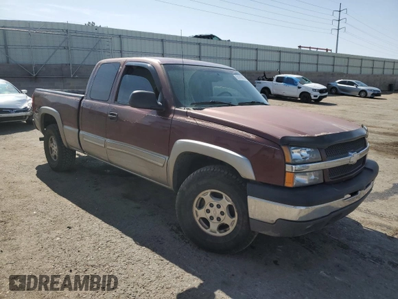 2003 Chevrolet Silverado 1500 LT with VIN 2GCEK19T431231883, listed as a Copart auction lot 51619915 with 272,343 mi miles and Salvage Title. Bid and sale history available at carsss.com. Image 4.