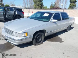 1994 Cadillac DeVille with VIN 1G6KD52B9RU261872, listed as a IAAI auction lot 41951852 with 146,963 mi miles. Bid and sale history available at carsss.com. Image 2.