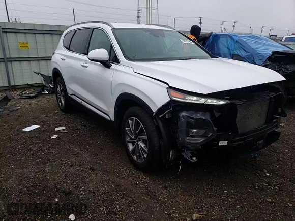 2019 Hyundai Santa Fe SEL with VIN 5NMS33AD1KH062822, listed as a Copart auction lot 84717624 with 39,862 mi miles and Salvage Title. Bid and sale history available at carsss.com. Image 14.