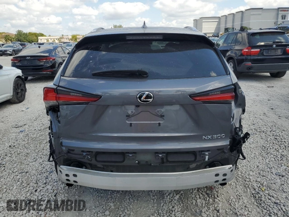 2021 Lexus NX with VIN JTJDARBZXM2184756, listed as a Copart auction lot 52688045 with 50,558 mi miles and Salvage Title. Bid and sale history available at carsss.com. Image 6.