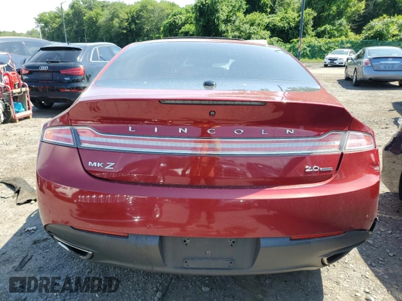 2015 Lincoln MKZ with VIN 3LN6L2G98FR600609, listed as a Copart auction lot 62648325 with 149,238 mi miles and Salvage title. Bid and sale history available at DreamBid. Image 6.