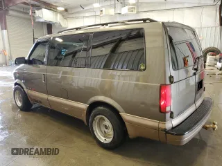 2000 Chevrolet Astro with VIN 1GNEL19W1YB207689, listed as a Copart auction lot 54711595 with 253,766 mi miles and Non Repairable. Bid and sale history available at carsss.com. Image 2.