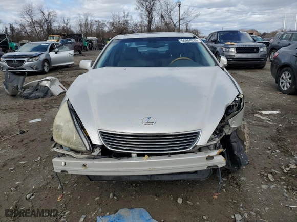 2005 Lexus ES 330 with VIN JTHBA30G355075725, listed as a Copart auction lot 46984035 with NaN miles and Salvage Title. Bid and sale history available at carsss.com. Image 5.
