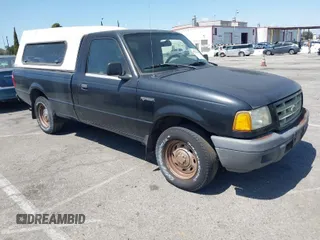 2002 Ford Ranger XL with VIN 1FTYR10U22PA17717, listed as a IAAI auction lot 41966462 with 145,458 mi miles. Bid and sale history available at carsss.com. Image 1.