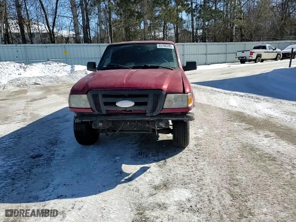 2007 Ford Ranger XL with VIN 1FTYR14U27PA93696, listed as a Copart auction lot 45766395 with 160,562 mi miles and Salvage Title. Bid and sale history available at carsss.com. Image 10.