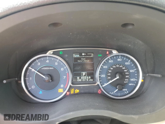 2016 Subaru Impreza Special Sports Premium with VIN JF1GPAS65GH267265, listed as a Copart auction lot 52178995 with 81,315 mi miles and Salvage title. Bid and sale history available at DreamBid. Image 9.