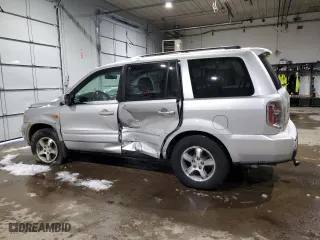 2007 Honda Pilot EX-L with VIN 5FNYF28517B024896, listed as a Copart auction lot 43929425 with 110,273 mi miles and Salvage Title. Bid and sale history available at carsss.com. Image 2.