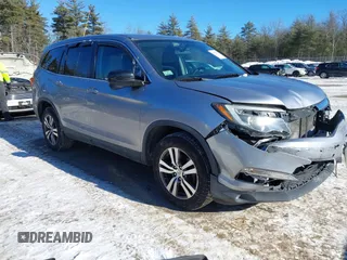 2016 Honda Pilot EX with VIN 5FNYF6H38GB098287, listed as a IAAI auction lot 41428631 with 148,562 mi miles. Bid and sale history available at carsss.com. Image 1.