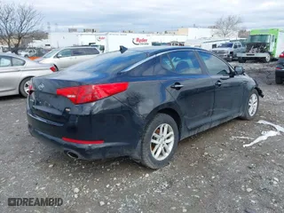 2012 Kia Optima LX with VIN 5XXGM4A7XCG017199, listed as a IAAI auction lot 41811678 with 168,691 mi miles. Bid and sale history available at carsss.com. Image 4.