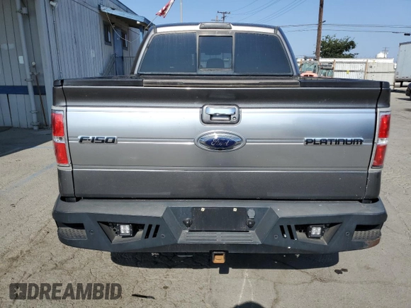 2013 Ford F-150 XL with VIN 1FTFW1ET6DFA19009, listed as a Copart auction lot 62916325 with 132,497 mi miles and Salvage title. Bid and sale history available at DreamBid. Image 6.