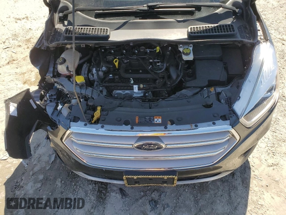 2019 Ford Escape SEL with VIN 1FMCU9HD6KUC44000, listed as a Copart auction lot 48676715 with 84,349 mi miles and Non Repairable. Bid and sale history available at DreamBid. Image 12.