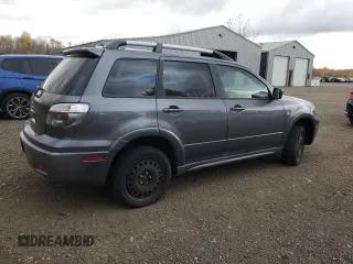 2006 Mitsubishi Outlander z VIN JA4LZ81F96U608731, wystawiony jako Copart lot #76981404 z przebiegiem 221 752 mil mil oraz Czysty tytuł • Clean title. Historia ofert i sprzedaży dostępna na DreamBid. Obrazek 3.
