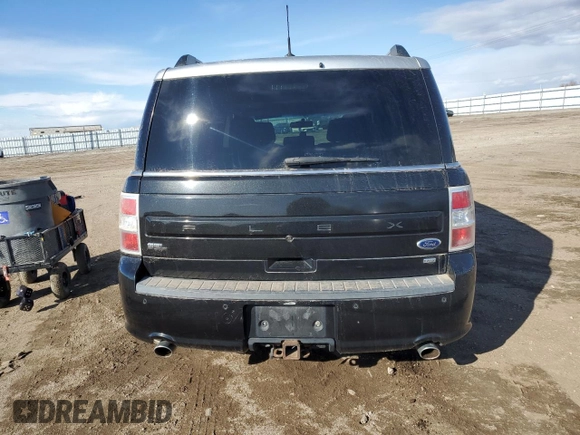 2015 Ford Flex SEL with VIN 2FMHK6C85FBA21138, listed as a Copart auction lot 50011725 with 115,897 mi miles and Salvage Title. Bid and sale history available at carsss.com. Image 6.