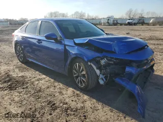 2022 Honda Civic Sedan EX with VIN 2HGFE1F77NH304744, listed as a Copart auction lot 46461315 with 59,440 mi miles and Salvage Title. Bid and sale history available at carsss.com. Image 4.