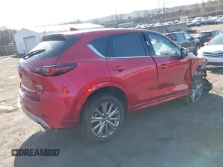 2024 Mazda CX-5 2.5 Turbo Signature with VIN JM3KFBXY1R0353821, listed as a IAAI auction lot 41773620 with 21,889 mi miles. Bid and sale history available at carsss.com. Image 4.
