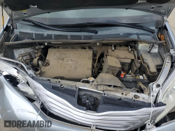 2015 Toyota Sienna LE AAS with VIN 5TDKK3DCXFS610082, listed as a Copart auction lot 53857835 with 119,335 mi miles and Salvage Title. Bid and sale history available at carsss.com. Image 12.