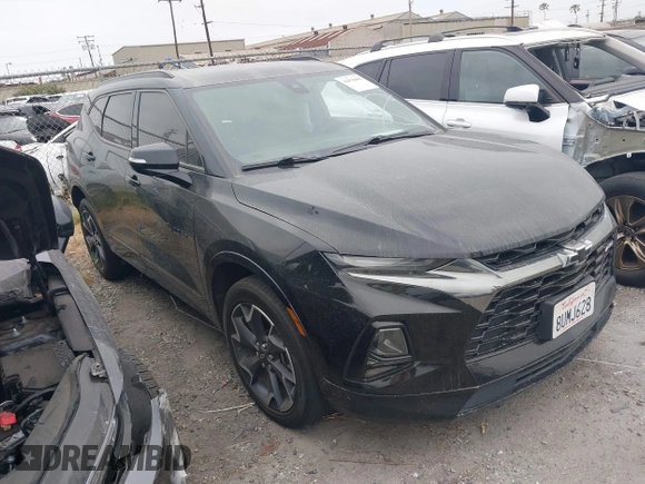 2021 Chevrolet Blazer RS z VIN 3GNKBERS4MS523208, wystawiony jako IAAI lot #42078498 z przebiegiem 63 851 mil mil oraz . Historia ofert i sprzedaży dostępna na DreamBid. Obrazek 1.