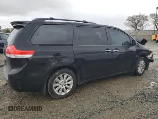 2014 Toyota Sienna Ltd with VIN 5TDDK3DC3ES083686, listed as a Copart auction lot 48738445 with 138,096 mi miles and Salvage Title. Bid and sale history available at carsss.com. Image 3.