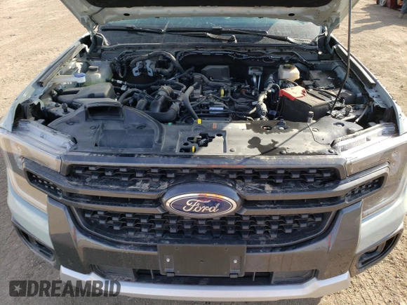 2024 Ford Ranger XLT with VIN 1FTER4HHXRLE47525, listed as a Copart auction lot 49102215 with 6,682 mi miles and Salvage Title. Bid and sale history available at DreamBid. Image 12.