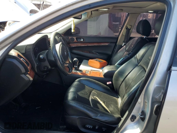 2007 Infiniti G35 Journey with VIN JNKBV61E37M710924, listed as a Copart auction lot 76818704 with 160,362 mi miles and Salvage Title. Bid and sale history available at DreamBid. Image 7.
