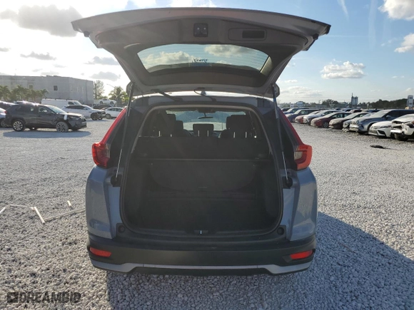 2021 Honda CR-V EX with VIN 7FARW1H52ME003585, listed as a Copart auction lot 43038335 with 45,139 mi miles and Clean Title. Bid and sale history available at carsss.com. Image 6.