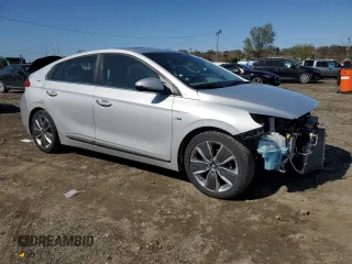 2018 Hyundai Ioniq Limited with VIN KMHC05LCXJU097276, listed as a Copart auction lot 51117795 with 73,779 mi miles and Salvage title. Bid and sale history available at DreamBid. Image 4.