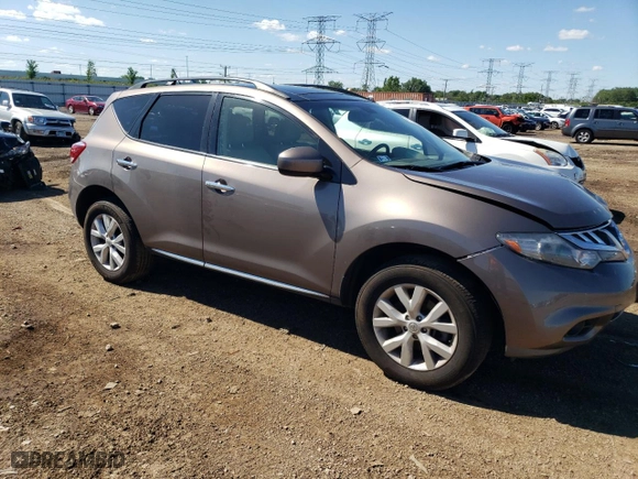 2014 Nissan Murano SL with VIN JN8AZ1MW4EW532746, listed as a Copart auction lot 57940134 with 106,164 mi miles and Salvage Title. Bid and sale history available at carsss.com. Image 4.
