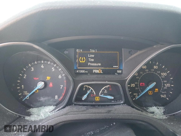 2016 Ford Focus SE with VIN 1FADP3F28GL395583, listed as a Copart auction lot 48523415 with 41,996 mi miles and Salvage Title. Bid and sale history available at DreamBid. Image 9.