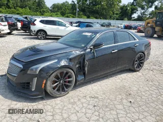2017 Cadillac CTS-V z VIN 1G6A15S60H0208958, wystawiony jako Copart lot #43529704 z przebiegiem 74 025 mil mil oraz Szkody całkowita. Historia ofert i sprzedaży dostępna na DreamBid. Obrazek 1.
