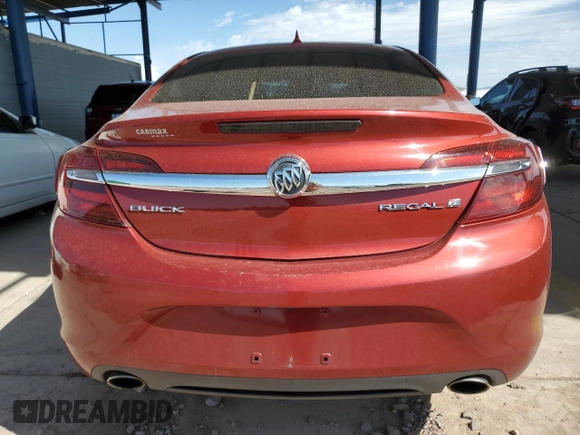 2014 Buick Regal with VIN 2G4GK5EX5E9259264, listed as a Copart auction lot 69503474 with 113,654 mi miles and Salvage Title. Bid and sale history available at DreamBid. Image 6.